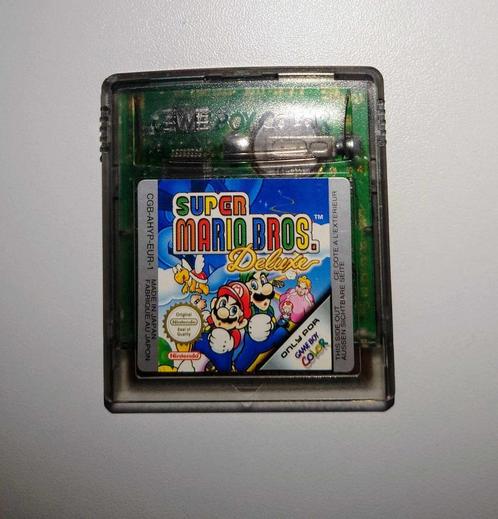 Super Mario Bros Deluxe | Game Boy Color, Spelcomputers en Games, Games | Nintendo Game Boy, Gebruikt, Platform, 1 speler, Vanaf 3 jaar