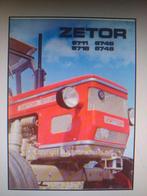 Gezocht  Zetor  folders, Ophalen of Verzenden, Gelezen, Folder