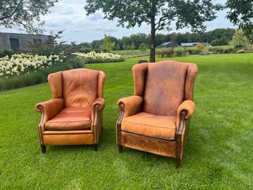 Schapenleren Oorfauteuil beschikbaar voor biedingen