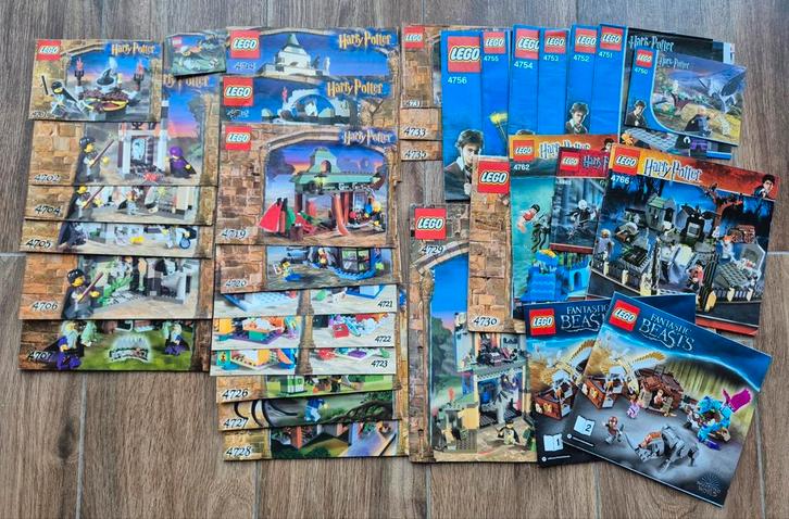 Harry Potter lego oude setten (4729, 4730, 4805, 4572, enz), Kinderen en Baby's, Speelgoed | Duplo en Lego, Gebruikt, Lego, Complete set