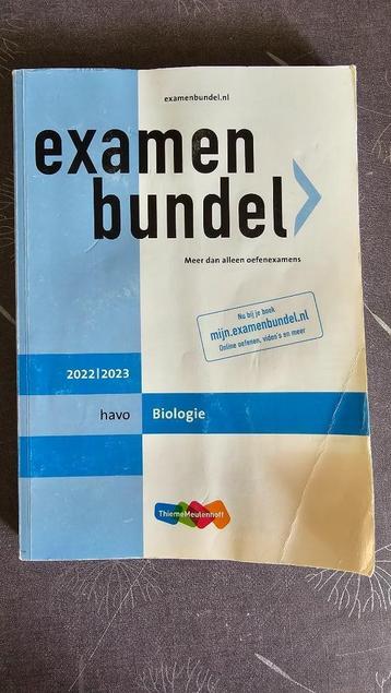 examenbundel Biologie Havo  beschikbaar voor biedingen