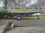 Eggercraft 1440 yamaha+15 pk+pega kanteltrailer, Ophalen, 10 tot 30 pk, Aluminium, Zo goed als nieuw