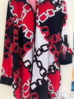 Plus basics blouse maat 42, Kleding | Dames, Grote Maten, Ophalen of Verzenden, Zo goed als nieuw, Rood, Blouse of Tuniek