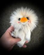 Sneeuwpop Monster teddybeer handgemaakt beweegbaar doll pop, Verzenden, Nieuw, Stoffen beer, Overige merken