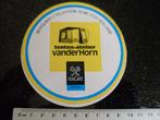 sticker van der Horn bergum tenten atelier tenCate logo, Verzenden, Zo goed als nieuw, Bedrijf of Vereniging