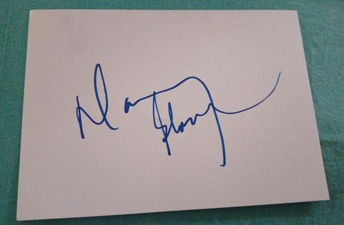 Danny Glover handtekening gesigneerde index card, Verzamelen, Film en Tv, Zo goed als nieuw, Foto of Kaart, Ophalen of Verzenden