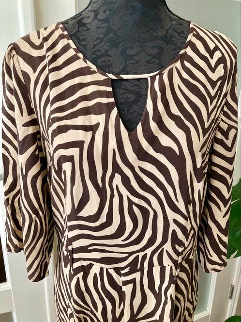 Leuke jumpsuit Linea Loresi mt 40, Kleding | Dames, Jumpsuits, Zo goed als nieuw, Maat 38/40 (M), Beige, Ophalen of Verzenden