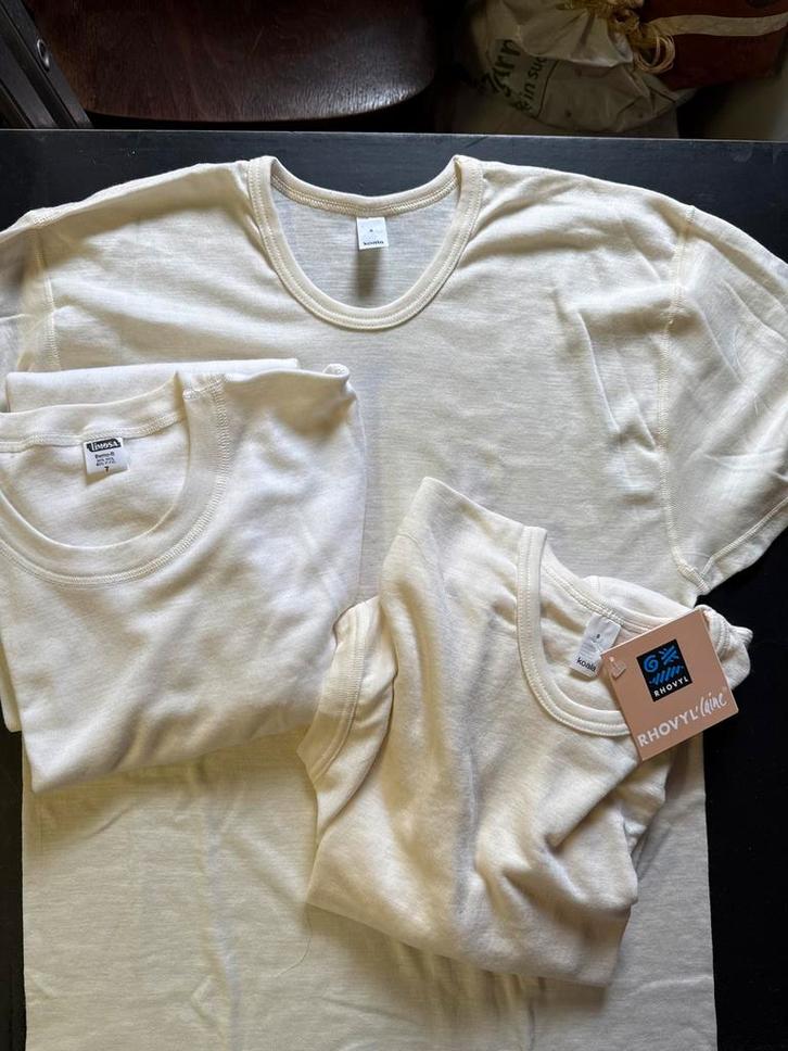 Wollen Ondergoed Set - Koala, Limosa, Rhovyl'Laine, Kleding | Heren, T-shirts, Nieuw, Overige maten, Beige, Ophalen of Verzenden
