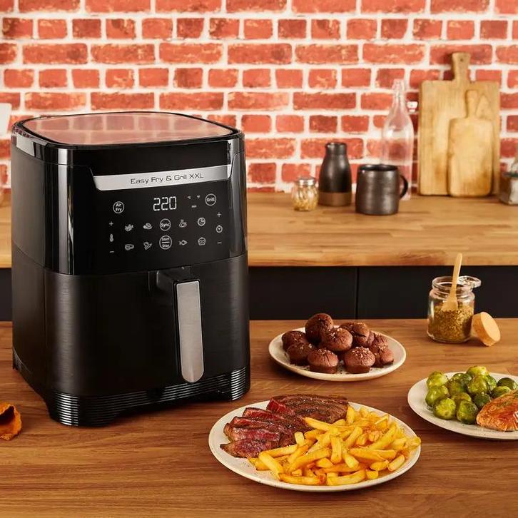 Moulinex easy fry & grill XXL, Witgoed en Apparatuur, Airfryers, Nieuw, Airfryer XXL, 1500 gram of meer, Ophalen of Verzenden