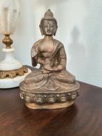 Mooie bronzen Boeddha beeld, Huis en Inrichting, Onbekend, Ophalen of Verzenden, Zo goed als nieuw, Onbekend