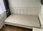 Ikea wit stalen bed, Kinderen en Baby's, Kinderkamer | Bedden, Ophalen, Gebruikt, 180 cm of meer, 85 tot 100 cm