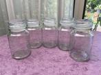 10 glazen potten, Huis en Inrichting, Ophalen, Zo goed als nieuw, Glas, Pot, Bus of Blik