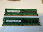 2x 8GB DDR4, desktop RAM geheugen, Computers en Software, RAM geheugen, Ophalen, Gebruikt, DDR4, Desktop