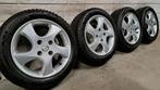 Winterbanden Mazda 2 121 Ford Fiesta Focus Fusion 195/50/15, Gebruikt, 15 inch, Banden en Velgen, Personenwagen
