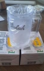 2 Grolsch Koel Pul Glazen Nieuw in Verpakking, Verzenden, Nieuw, Pul(len)