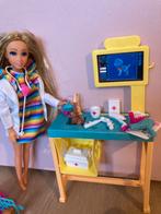 Barbie dierenarts, Kinderen en Baby's, Speelgoed | Poppen, Ophalen, Gebruikt, Barbie