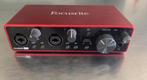 Focusrite Scarlett 2i2 3rd Gen in uitstekende staat NIEUWSTA, Computers en Software, Geluidskaarten, Verzenden, Zo goed als nieuw