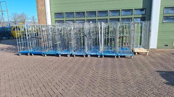 Rolcontainers ca. 72x 80x 164/ 171 cm beschikbaar voor biedingen