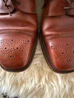Zeer nette VAN LIER heren schoenen 42,5, Ophalen of Verzenden, Zo goed als nieuw, Bruin
