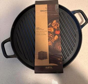 Gusta Ronde Grillpan 30cm - Nieuw! beschikbaar voor biedingen