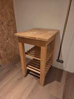 Ikea Bekvam roltafel/keukentrolley, Huis en Inrichting, Tafels | Sidetables, Ophalen, Gebruikt, 25 tot 50 cm, Rechthoekig