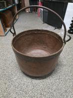 Oude Koperen Ketel voor de Liefhebber 45cm, Ophalen of Verzenden