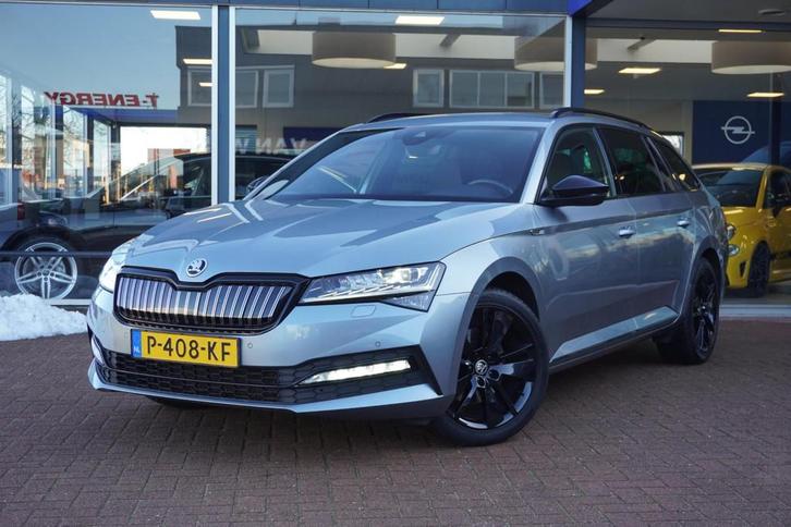 Skoda Superb Combi 1.4 TSI iV Sportline Business Automaat |, Auto's, Skoda, Bedrijf, Te koop, Superb, ABS, Achteruitrijcamera