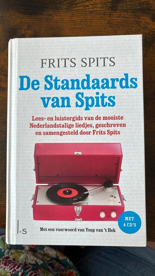 Frits Spits - De Standaards van Spits + 4 cd's, Boeken, Muziek, Zo goed als nieuw, Artiest, Ophalen