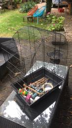 Vogelkooi, Dieren en Toebehoren, Ophalen of Verzenden, Gebruikt, Metaal, Vogelkooi