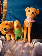 Beagle,Bambi,Papagei Steiff, Ophalen of Verzenden