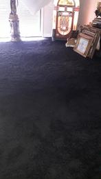 Groot stuk tapijt - 6m x 4.3m, Gebruikt, 75 m² of meer, Zwart, Ophalen of Verzenden