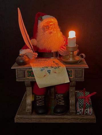 Grote Muziekdoos Kerst-Verlichting Muziek Kerstman Santa beschikbaar voor biedingen