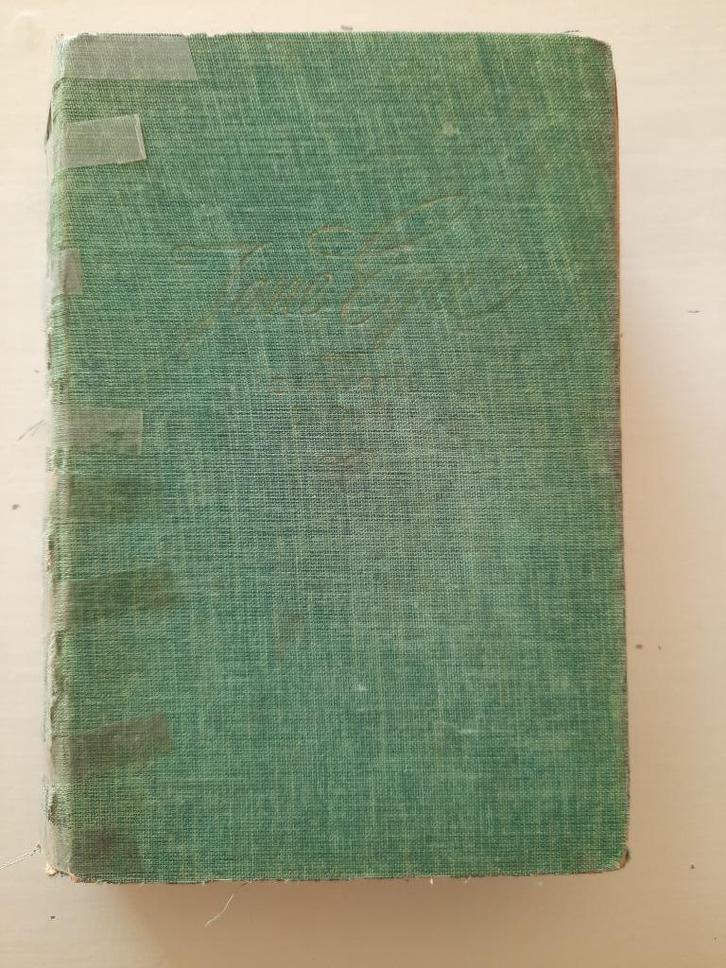 Boek "Jane Eyre" van Charlotte Brönte, uit jaren '50, Boeken, Literatuur, Gelezen, Europa overig, Ophalen of Verzenden