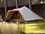 Katoenen 6 persoons tent Obelink, Caravans en Kamperen, Tenten, Ophalen, Gebruikt, Tot en met 6