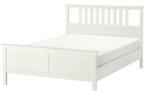 IKEA Hemnes tweepersoonsbed 160x200, Ophalen, Gebruikt, Wit, Tweepersoons