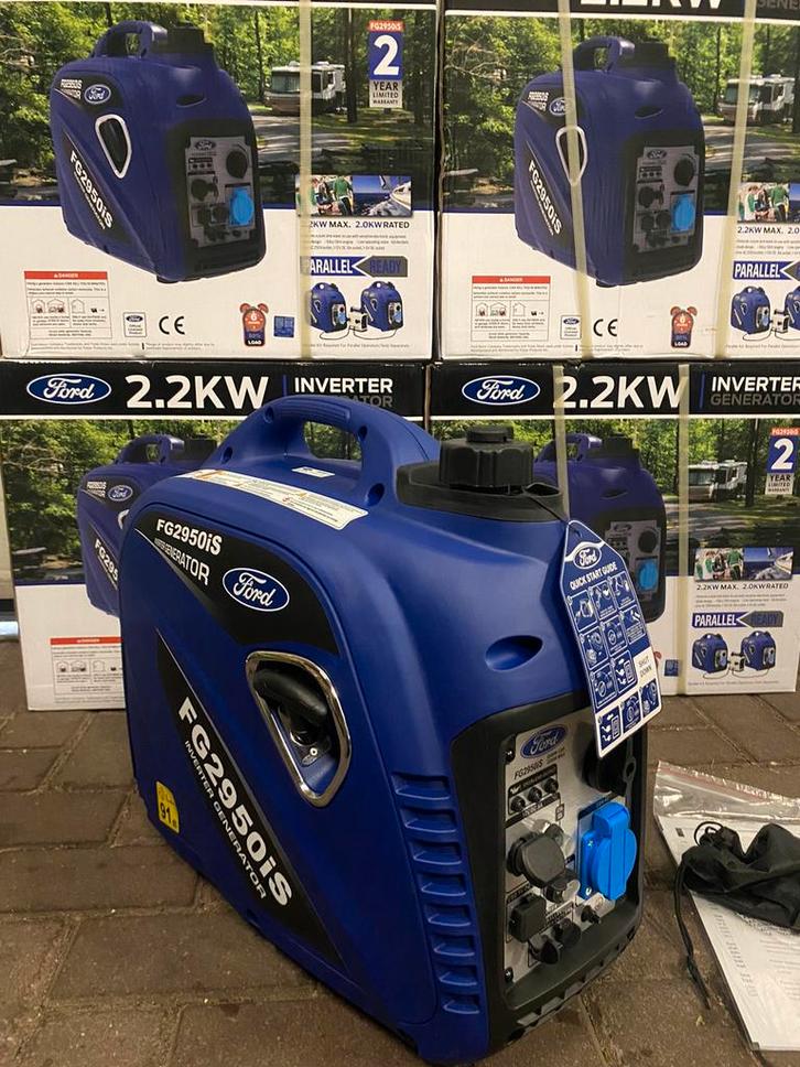 Ford FG2950IS inverter aggregraat noodstroom generator, Caravans en Kamperen, Kampeergereedschap, Ophalen of Verzenden