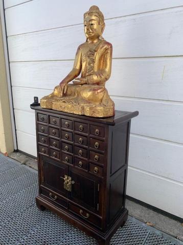 Chinese (Koreaanse) Apothekerskast en Boeddha XXXL beschikbaar voor biedingen
