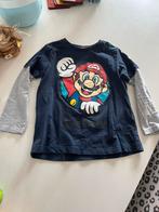 Super Mario longsleeve shirt maat 110/116, Difuzed, Jongen of Meisje, Ophalen of Verzenden, Zo goed als nieuw