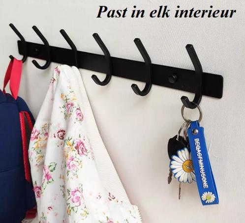 Wandkapstok modern (nieuw) RVS, Huis en Inrichting, Woonaccessoires | Kapstokken, Nieuw, Wandkapstok, Minder dan 100 cm, Metaal