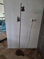 Stijlvolle Staande Lamp met Twee Lichtpunten, Huis en Inrichting, Ophalen, Gebruikt, Vintage, Metaal