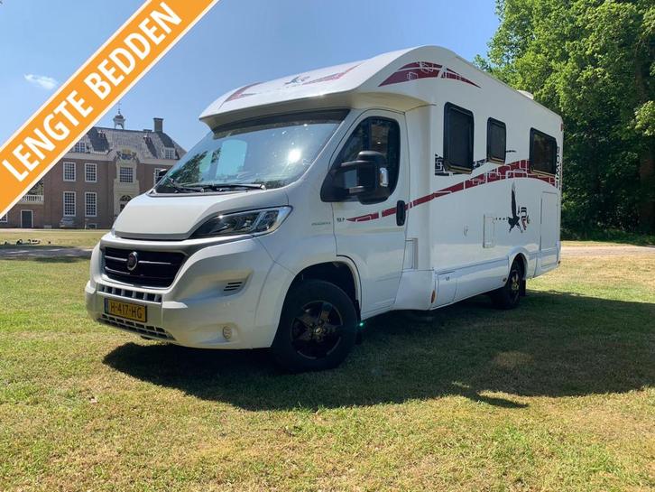 Rimor Seal 5 pers. Supermooi!, Caravans en Kamperen, Campers, Bedrijf, tot en met 3, Half-integraal, Overige merken, Fiat, Diesel