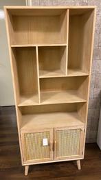 Vakkenkast Java met deuren - bruin - 170x70x33.5 cm Nieuw, Ophalen, Nieuw, Minder dan 150 cm, 150 tot 200 cm