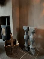 Oude houten balusters sober hoffz, Huis en Inrichting, Woonaccessoires | Zuilen en Pilaren, Ophalen of Verzenden, Zo goed als nieuw