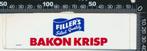 Sticker: Fillers Select Quality - Bakon Krisp, Ophalen of Verzenden, Zo goed als nieuw, Bedrijf of Vereniging