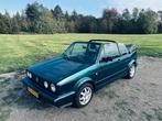 Volkswagen Golf 1.8 Cabriolet 72KW U9 1992 Groen, Auto's, Voorwielaandrijving, Zwart, 4 cilinders, Cabriolet