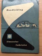 handleiding  Volkswagen  Kever  ( Bril - Ovaal )   1953   NL, Ophalen of Verzenden