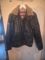 Wings & Wheels Pilotenjack Maat M Echt Leder, Wings & Wheels, Maat 48/50 (M), Zwart, Ophalen of Verzenden