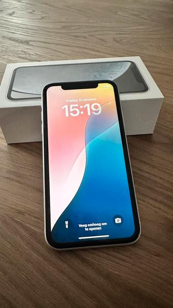 Nette staat - Apple iPhone XR wit 64 GB - batterij 82% beschikbaar voor biedingen