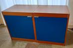PASTOE kast (dubbel) kleur diep blauw, Ophalen, 100 tot 150 cm, Kersenhout, Modern