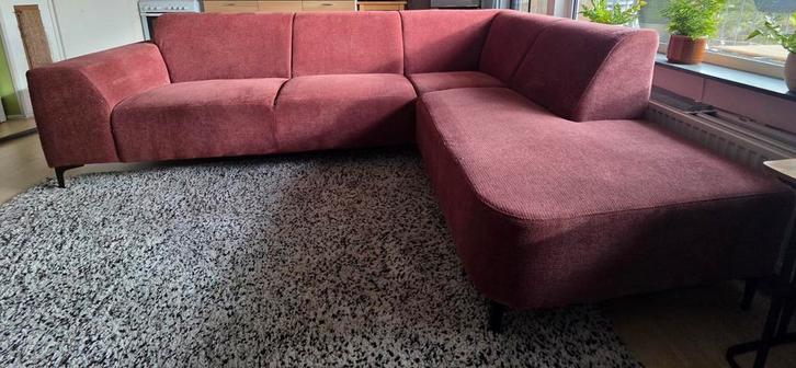 Bank, Huis en Inrichting, Banken | Complete zithoeken, Gebruikt, Stof, Ophalen